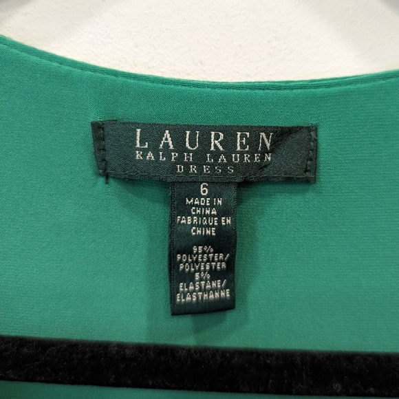 Lauren Ralph Lauren Wrap Front Jersey Dress - Picture 5 of 5